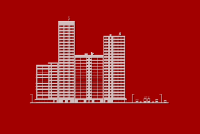 City Red, par Xavier E. G. Dierick